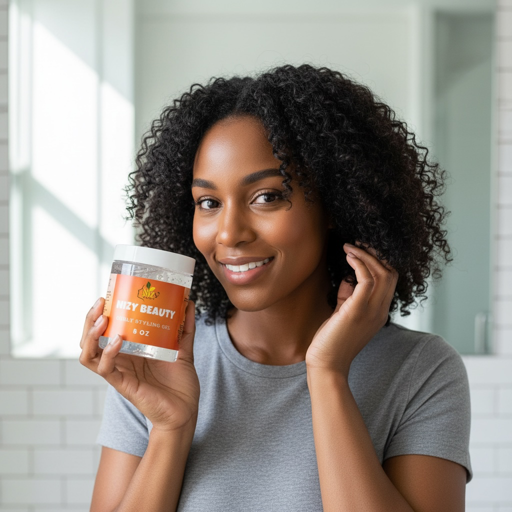Nizy Beauty Curly Styling Gel