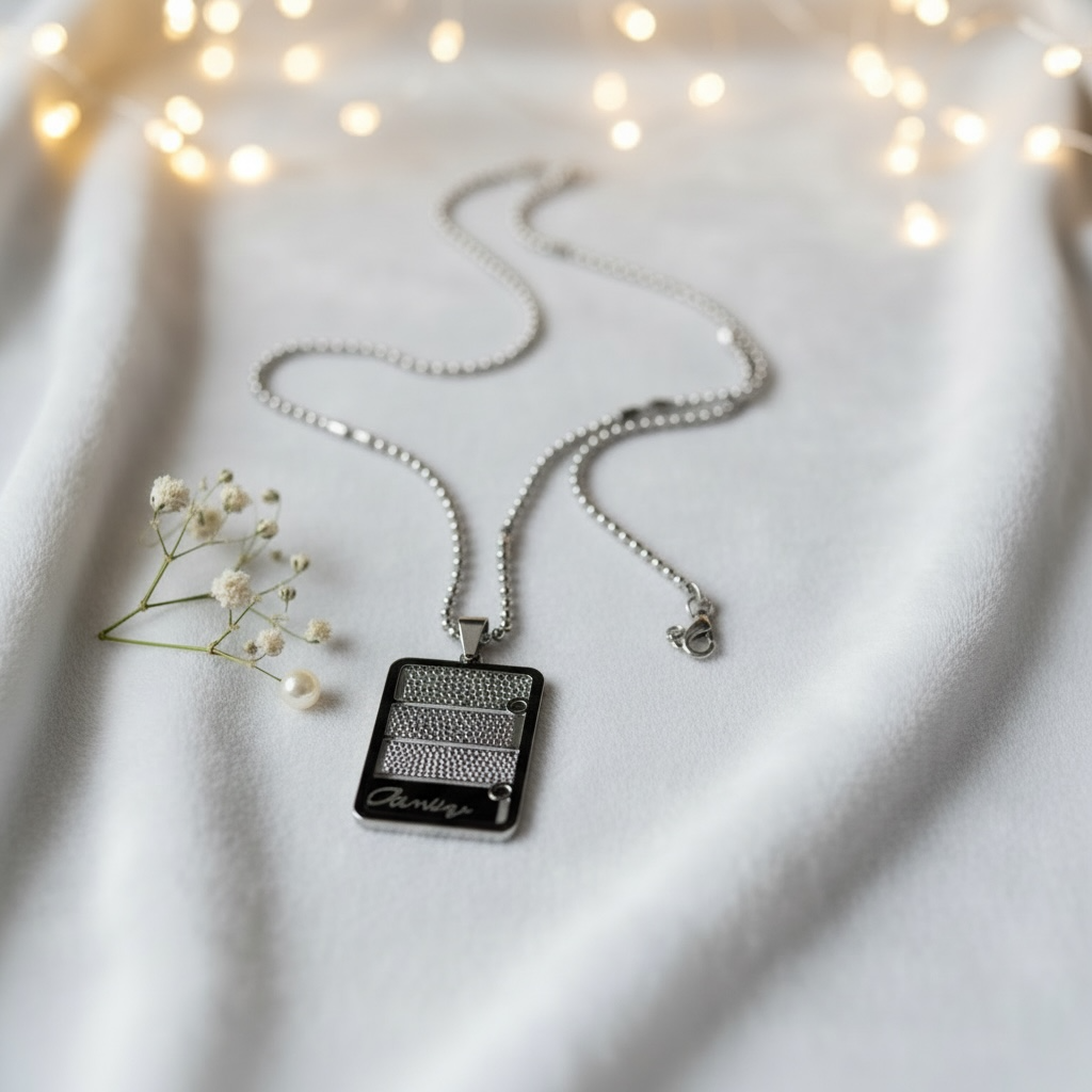 Silver Necklace (stainless steel)