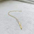 Minimalist Gold Bar Necklace (stainless steel)