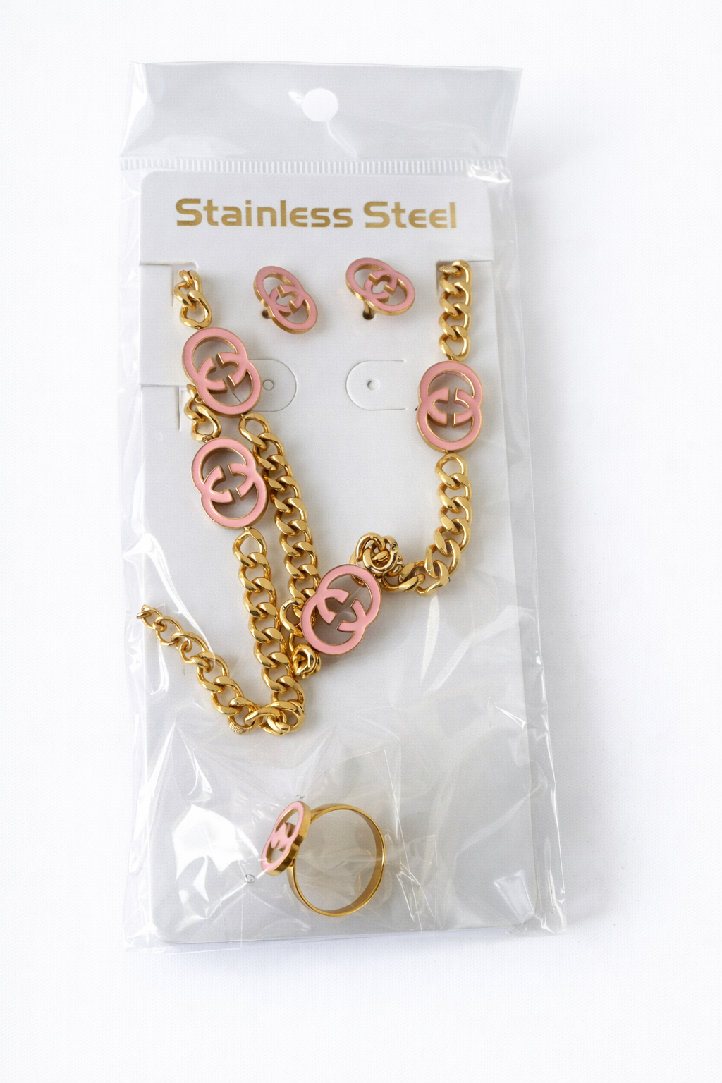 Stainless Steel Jewelry Set( Stainless Steel )