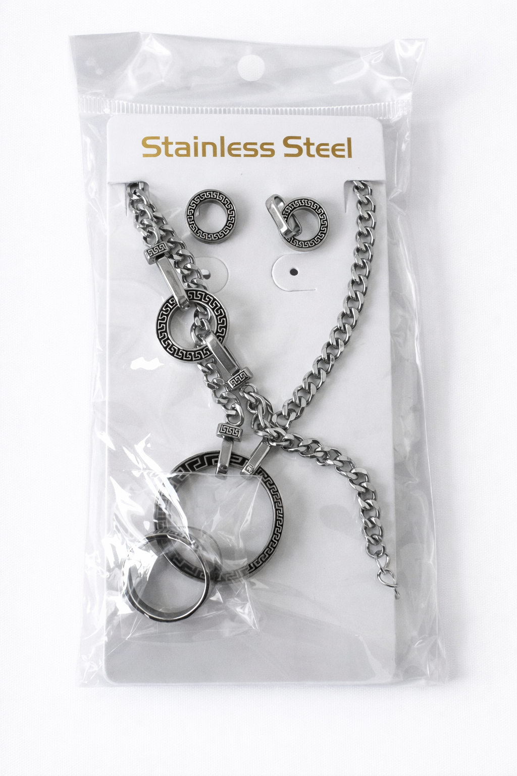 Stainless Steel Jewelry Set ( Stainless Steel )