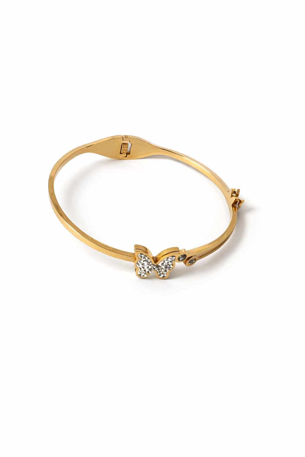 Gold Butterfly Bracelet( Stainless Steel )
